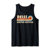 REISS Surname Retro Vintage 80s 90s Birthday Reunion Tank Top