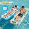 Jasonwell Inflatable Pool Float Lounge - 2 Pack Floaties Rafts