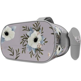 Decal Style Skin Wrap Compatible with Oculus Go Headset - Poppy Pink (Oculus NOT Included)