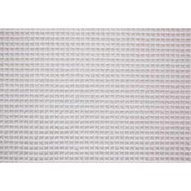 Zweigart White Interlock Canvas 10 Hole 50x50cm (19.5x19.5 inches) - Fat Qtr