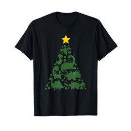 Christmas 2025 Dinosaur,Kids Christmas Funny Gift Men Women T-Shirt
