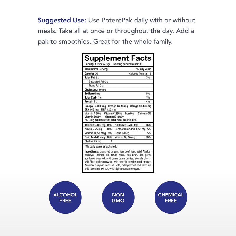 Physician's Strength PotentPak - 30-Day Supply - Whole Food Vitamin