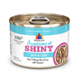 Weruva Awesome Shiny, Beef & Rice, 6oz Can (Pack of 8)