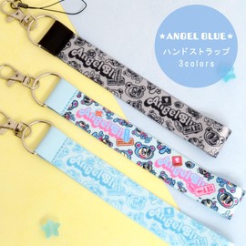 M-factory [ANGEL BLUE Genuine Product] Short Strap for Smartphones (Colorful)