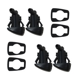 New Windshield Washer Nozzles Replacement 5182327AA Compatible for Dodge Charger SRT 392 Sedan 4-Door 6.4L 6424CC 392Cu. In. V8 GAS OHV Naturally Aspirated 2015 2016 2017 2018