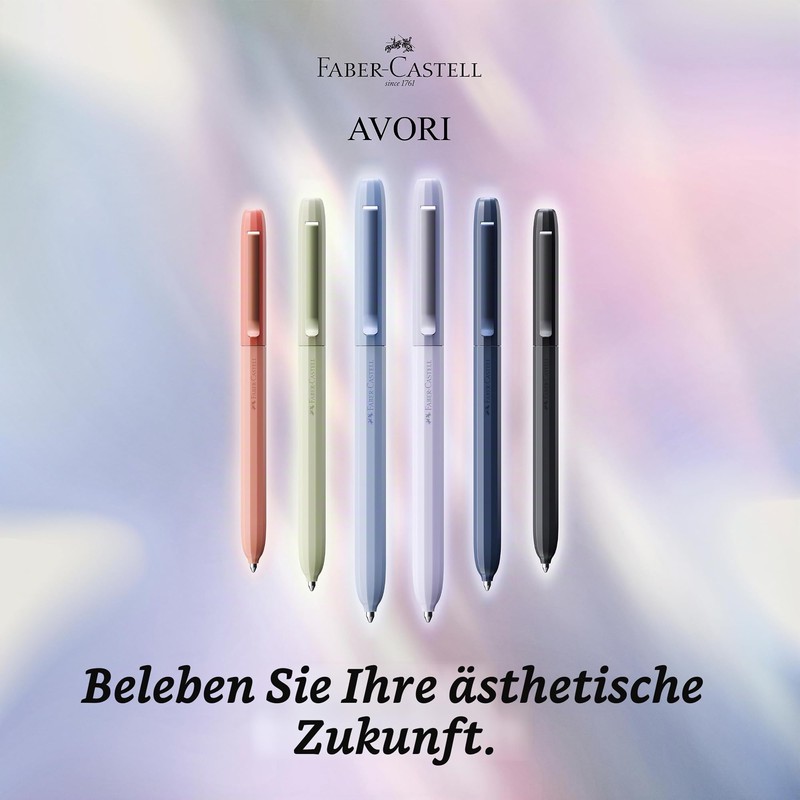 Faber-Castell Avori Cosmic Flow XB Ballpoint Pen