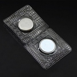 Bluemoona 20 Sets - 15mm 5/8 Hidden Invisible Sew-In Magnetic Snap PVC Closure Purse Fastener