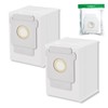 mokku+ Roomba Paper Pack, Plastic Free, 2 Pieces, Compatible Garbage