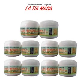 Crema Tia Mana 100% Original Morelia 10 Piezas Mayoreo