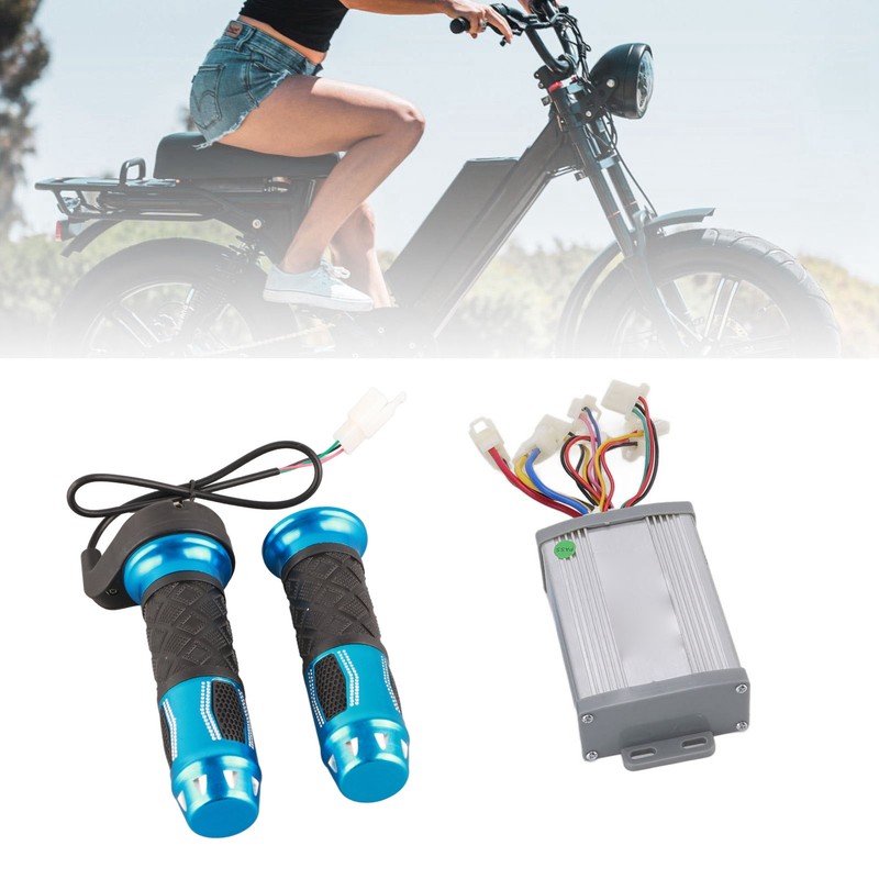 24V 800W Brush Motor Speed Controller with Throttle Grip for