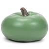 Elanze Designs Sage Green 6 inch Resin Harvest Decorative Pumpkin