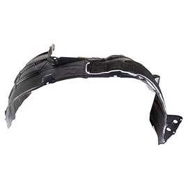 TRQ Front Right Inner Fender Liner Black Passenger Side Compatible with 2015-2020 INFINITI QX60 Nissan Pathfinder NI1249152