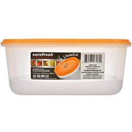Sure Fresh Rectangular Storage Containers with Vent Lids, 97 oz. (Pack of 4)