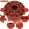 1MORE Wood Stove Steamer- Wood Stove Humidifier Cast Iron with