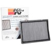 K&N Premium Cabin Air Filter: High Performance, Washable, Germ-Blocking Protection