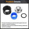 sourcing map G1/4" Water Cooling Adapter 10mm OD Copper Water-Cooled