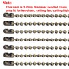 Beaded Pull Chain Extension with Connector, 10 Feet Beaded Roller