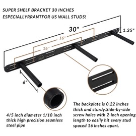 XWNE Rustic Floating Shelves 36 inch Long 8 inch deep Set of 2, Solid Wood Wall Shelves for Bedroom Living Room Kitchen,Book Shelf for Wall, Wall Mounted Shelves with Hidden Bracket- Gold Oak