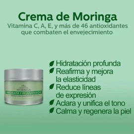 Kit Facial Antiedad Serum Retinol Crema Y Aceite De Moringa