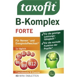 탁소피트 taxofit B-콤플렉스 포르테 40정 7.4g Taxofit B-Complex Forte 40 Tablets 7.4g