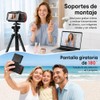 Cámara Digital, 64 MP Camaras Fotografíacas, Pantalla Giratoria de 3''
