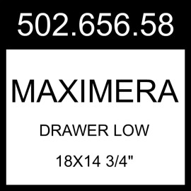 IKEA MAXIMERA Drawer Low White  18x14 3/4" 502.656.58