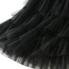 Dirholl Women's A-Line Fairy Elastic Waist Polyester Spandex Midi Skirt