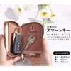 Liz Days Key Case, Smart, Genuine Leather, Simple, Stylish, Carabiner,