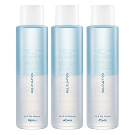 APIEU Mineral Lip & Eye Remover Large Capacity Omarin, 250ml, 3 pcs / 어퓨 미네랄 립앤아이 리무버 대용량 오마린, 250ml, 3개