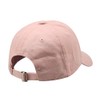 Hatphile 6 Panel Soft Embroidery Baseball Cap (Dog Mom Pink)
