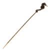 Healeved 4pcs Poker Sticks Draw Enhancer Tool Brass Poker Dredge