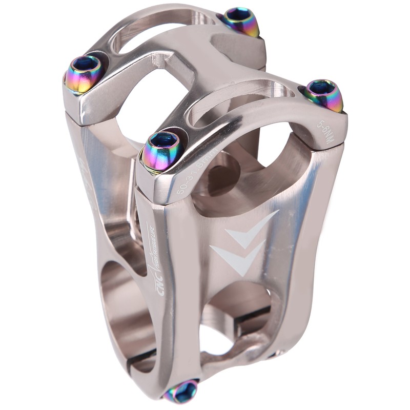 31.8x50MM Mountain Bike Handlebar Short Stem Riser Aluminum Alloy Bicycle