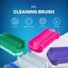 Nail Cleaning Brush (5 Pcs) Double Sided Finger Brush Scrubbing