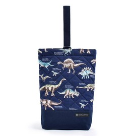 COLORFUL CANDY STYLE Shoe Case with Gusset, For Boys and Children, Elementary School Students, Nursery School, Kindergarten Entrance Goods, Dinosaur Museum N3246800