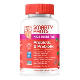 Smartypants Probiotico Inmunidad Ninos 4 Billion Cfu Fresa                                                                                            