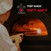 Oven Thermometers, Large Dial Oven Grill Monitoring Cooking Thermometer with