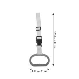 minkissy minkissy Car Handle Car Pull Strap Car Handles Disability Car Handle Assistant Handle Adjustable Vehicle Support Handle for Elderly Disabled Get in and Out of Car (Grey)