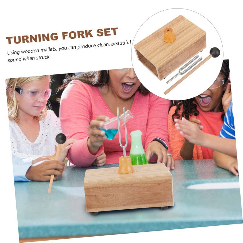IWOWHERO Meditation Tuning Fork Sound Box 1 Set Tuning Forks