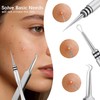 VOGARB Professional Facial Milia Blackhead Remover Tool, Double Ended Titanium