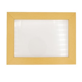 Natural 24x36 Large Shadow Box Display Wooden Frame with White Acid-Free Backing UV Acrylic & Hanging Hardware - with 3/4" Usable Depth - Great Football Jersey Frame Display Case Shadowbox
