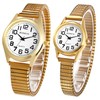 Couple Watches Couple Watches Simple Waterproof Number Analog Antique Fashion