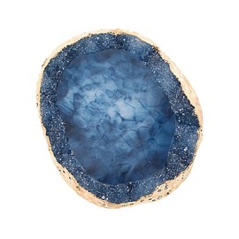 VICASKY 1Pc Resin Agate Nail Art Color Display Plate for Manicure Professional Nail Painting Palette Tool for Nail Technicians and Nail Art