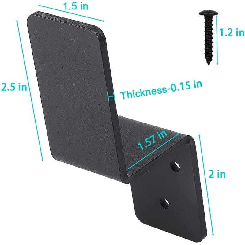 2x4 Door Barricade Brackets| Door Barricade Closed Bar Holder| Heavy