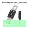 SIGANDG Mega High Current Fuse Screw Fuse Mega Fuse 500