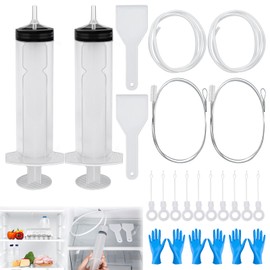 Fridge Drain Hole Cleaning Set Fridge Drain Cleaning Brush for Fridge Reusable Fridge Cleaning Tool Set 21 Pieces
