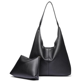 SENDEFN Tote Bag for Women Soft Hobo Tote，Large Shoulder Bags Ladies Tote Handbags Suitable for School Work Travel be Attached Small Wallet