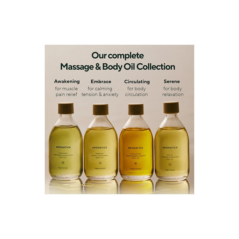 AROMATICA [AROMATICA]Circulating Body Oil Juniper Berry & Ginger 100ml