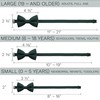 Bow Tie House Men's Classic Pre-Tied Bow Tie Formal Solid