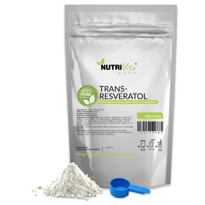 Resveratrol 500mg Anti-Aging Capsules