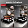 Portable Induction Cooktop, 2500W Commercial Countertop Single Burner
